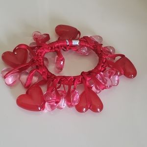 Heart hair tie valentines day